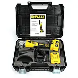 Болгарка безщіткова DeWalt DCG405P2 Акумуляторна болгарка 36V 6AH Безщіткова кутова шліфувальна машина, фото 3