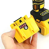 Болгарка безщіткова DeWalt DCG405P2 Акумуляторна болгарка 36V 6AH Безщіткова кутова шліфувальна машина, фото 9