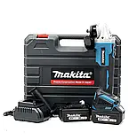 Потужна кутова шліфмашина Makita DGA504ZL 48V Болгарка 125 мм з двома акумуляторами Болгарка Макіта, фото 3