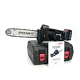 Ланцюгова пила Bosch universalchain 36 Акумуляторна пила Бош Потужна ланцюгова пила Протуктивна акумуляторна пила, фото 3
