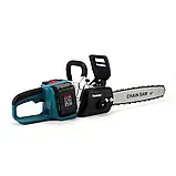 Ланцюгова акумуляторна пила Makita DUC355Z  Потужна пила Makita 36V, 6Ah Продуктивна пила Макіта, фото 3
