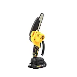 Акумуляторний набір 2в1 DeWalt Комплект Пила 15 см DCM150N + Гілкоріз DCMPP540P1 Деволт Мініпила і секатор, фото 5