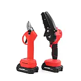 Аккумуляторний набір Makita PROFI 24V Секатор DUP270 Пила DUC150 Набір секатор і пила Набір АКБ інструментів, фото 8