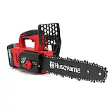 Надійна акумуляторна пилка Husqvarna з безключовою натяжкою Ланцюгова АКБ пила Пила акумуляторна 36V 6 Ah, фото 10