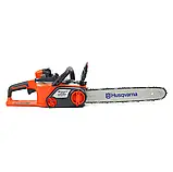 Малошумна акумуляторна пила Husqvarna 340i XP Пила акумуляторна ланцюгова 40V Пила Хускварна шина 40 см, фото 5