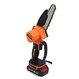 Акумуляторна міні-пила Husqvarna 65iXP KIT 24V Пила ланцюгова з шиною 15 см Хускварна Універсальний гілкоріз, фото 10