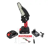 Легка та ефективна міні пила HILTI SR 6-2-24 Акумуляторна пила 24V 5AH Багатофункціональний гілкоріз Хілті, фото 5