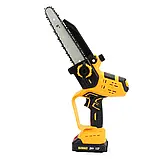 Безщіткова акумуляторна пила Dewalt DCM190HN 24v 5а Ланцюгова пила з шиною 20 см та автоматичним змащенням ланцюга, фото 6