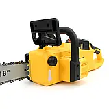 Пила акумуляторна DeWALT DCVCS574X1 36V 6AH Ланцюгова пила з ручним гальмом шина 45 см Пила Деволт з безключовою натяжкою ланцюга, фото 3