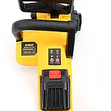 Пила акумуляторна DeWALT DCVCS574X1 36V 6AH Ланцюгова пила з ручним гальмом шина 45 см Пила Деволт з безключовою натяжкою ланцюга, фото 6