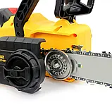 Пила акумуляторна DeWALT DCVCS574X1 36V 6AH Ланцюгова пила з ручним гальмом шина 45 см Пила Деволт з безключовою натяжкою ланцюга, фото 9