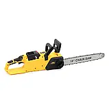 Пила акумуляторна DeWALT DCVCS574X1 36V 6AH Ланцюгова пила з ручним гальмом шина 45 см Пила Деволт з безключовою натяжкою ланцюга, фото 10