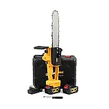 Пила з автоматичним змащенням ланцюга DeWalt DCM566P1N шина 30см Акумуляторна ланзюгова пила Деволт 36V 6.0Ah, фото 3