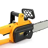Пила з автоматичним змащенням ланцюга DeWalt DCM566P1N шина 30см Акумуляторна ланзюгова пила Деволт 36V 6.0Ah, фото 9