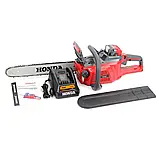 Багатофункціональна ланцюгова пилка Honda Пила з шиною 40 см АКБ пила Хонда Акумуляторна пилка 40V, фото 9