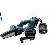 Пила для обрізки гілок Makita DUC195ZX  Акумуляторний гілкоріз 36 V 6 Аh Потужна ланцюгова міні пила шина 15 см, фото 4