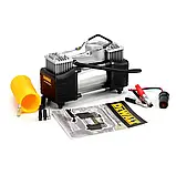 Компресор повітряний автомобільний DeWalt Автомобільний компресор з набором інструментів Деволт 72л/хв 12V, фото 5