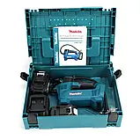 Автомобільний компресор Makita DMP180 Компресор акумуляторний Макіта 12 л/хв 36 V 10 A індикатором тиску, фото 5