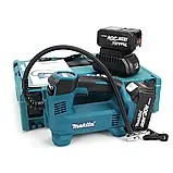 Автомобільний компресор Makita DMP180 Компресор акумуляторний Макіта 12 л/хв 36 V 10 A індикатором тиску, фото 7