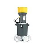 Універсальна зернодробарка Husqvarna 300 кг/год Кормоподрібнювач з баком 25 л Зернодробарка Хускварна 1.3 кВт, фото 4