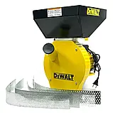 Подрібнювач зерна DeWalt DWS 4300 4.3 кВт, 280 кг/год Кормоподрібнювач потужний Деволт Дробалка зерна і корнеплодів, фото 3