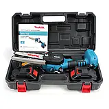 Ланцюгова мініпила Makita DUC160Z Якісна і потужна акумуляторна пилка 36V 5AH Міні-пила Макіта шина 15 см, фото 5