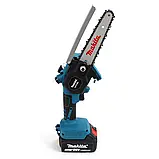 Ланцюгова мініпила Makita DUC160Z Якісна і потужна акумуляторна пилка 36V 5AH Міні-пила Макіта шина 15 см, фото 6