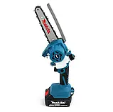Ланцюгова мініпила Makita DUC160Z Якісна і потужна акумуляторна пилка 36V 5AH Міні-пила Макіта шина 15 см, фото 9