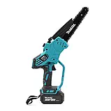 Акумуляторна міні-пила Makita DUC190ZW 36V 6 Аh Потужна пилка Макіта шина 20 см Пила з автоматичним змащуванням, фото 8