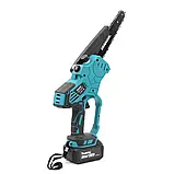 Акумуляторна міні-пила Makita DUC190ZW 36V 6 Аh Потужна пилка Макіта шина 20 см Пила з автоматичним змащуванням, фото 10