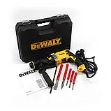 Перфоратор мережевий DeWALT D25143K 900 Вт Потужний перфоратор 3.2 Дж 1450 об/хв, 5350уд/хв Перфоратор Деволт, фото 2