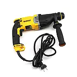 Перфоратор мережевий DeWALT D25143K 900 Вт Потужний перфоратор 3.2 Дж 1450 об/хв, 5350уд/хв Перфоратор Деволт, фото 7