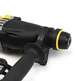 Перфоратор мережевий DeWALT D25143K 900 Вт Потужний перфоратор 3.2 Дж 1450 об/хв, 5350уд/хв Перфоратор Деволт, фото 10