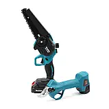 Набір Макіта 2в1 Мініпил DUC155HN + Секатор DUP 265Z Makita 24V Комплект садових інструментів на акумуляторі, фото 9