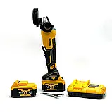 Кутова шліфмашина DeWalt DCG413 Потужна болгарка 125 мм Деволт Акумуляторна болгарка Девольт 36V 6.0AH, фото 3