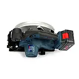 Універсальна акумуляторна циркулярка Bosch 36V 6Ah Циркулярна пила Бош Зручна циркулярна пила, фото 5