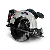 Універсальна акумуляторна циркулярка Bosch 36V 6Ah Циркулярна пила Бош Зручна циркулярна пила, фото 8