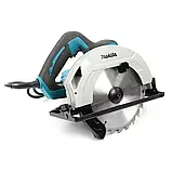 Дискова пила акумуляторна Makita HS7010 1200 Вт Потужна циркулярна пила 5300 об/хв Циркулярка Макіта, фото 4