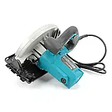 Дискова пила акумуляторна Makita HS7010 1200 Вт Потужна циркулярна пила 5300 об/хв Циркулярка Макіта, фото 5