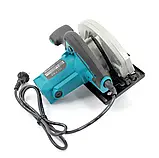Дискова пила акумуляторна Makita HS7010 1200 Вт Потужна циркулярна пила 5300 об/хв Циркулярка Макіта, фото 6