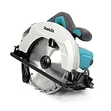 Дискова пила акумуляторна Makita HS7010 1200 Вт Потужна циркулярна пила 5300 об/хв Циркулярка Макіта, фото 7