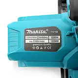 Дискова пила акумуляторна Makita HS7010 1200 Вт Потужна циркулярна пила 5300 об/хв Циркулярка Макіта, фото 10