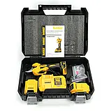 Сучасний акумуляторний секатор DeWalt АКБ секатор Деволт 24V 5AH Універсальний садовий секатор-гілкоріз, фото 4