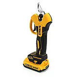 Сучасний акумуляторний секатор DeWalt АКБ секатор Деволт 24V 5AH Універсальний садовий секатор-гілкоріз, фото 8