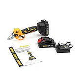 Садовий секатор DeWalt DCMPP540P1 24V 5AH Секатор акумуляторний Деволт Електросекатор садовий, фото 5