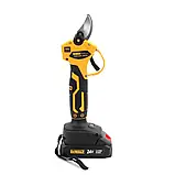 Садовий секатор DeWalt DCMPP540P1 24V 5AH Секатор акумуляторний Деволт Електросекатор садовий, фото 6