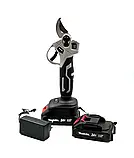 Електросекатор Makita DUP270G 24V 5 AH Секатор акумуляторний Макіта з 2 АКБ Якісний садовий секатор, фото 8