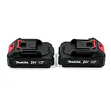 Електросекатор Makita DUP270G 24V 5 AH Секатор акумуляторний Макіта з 2 АКБ Якісний садовий секатор, фото 11