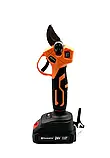 Акумуляторний садовий секатор Husqvarna 24 V 5 AH  Секатор для дерев та кущів Садові ножиці 30 мм, фото 9