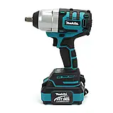 Акумуляторний гайковерт Makita DTW286 Потужний гайкокрут Макіта Гайковерт з двома акумуляторами 36V 6AH, фото 7